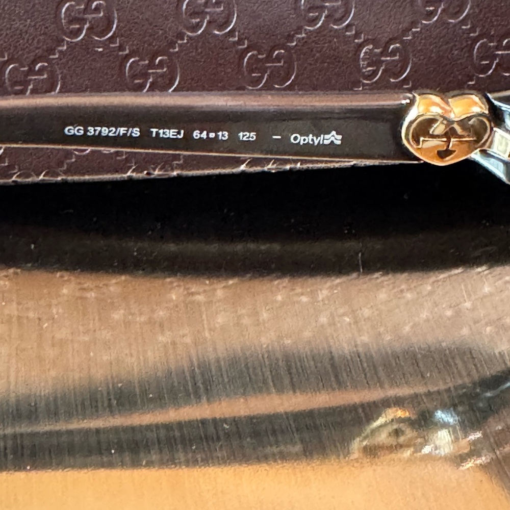 Gucci Dark Brown Sunglasses - Picture 5 of 9